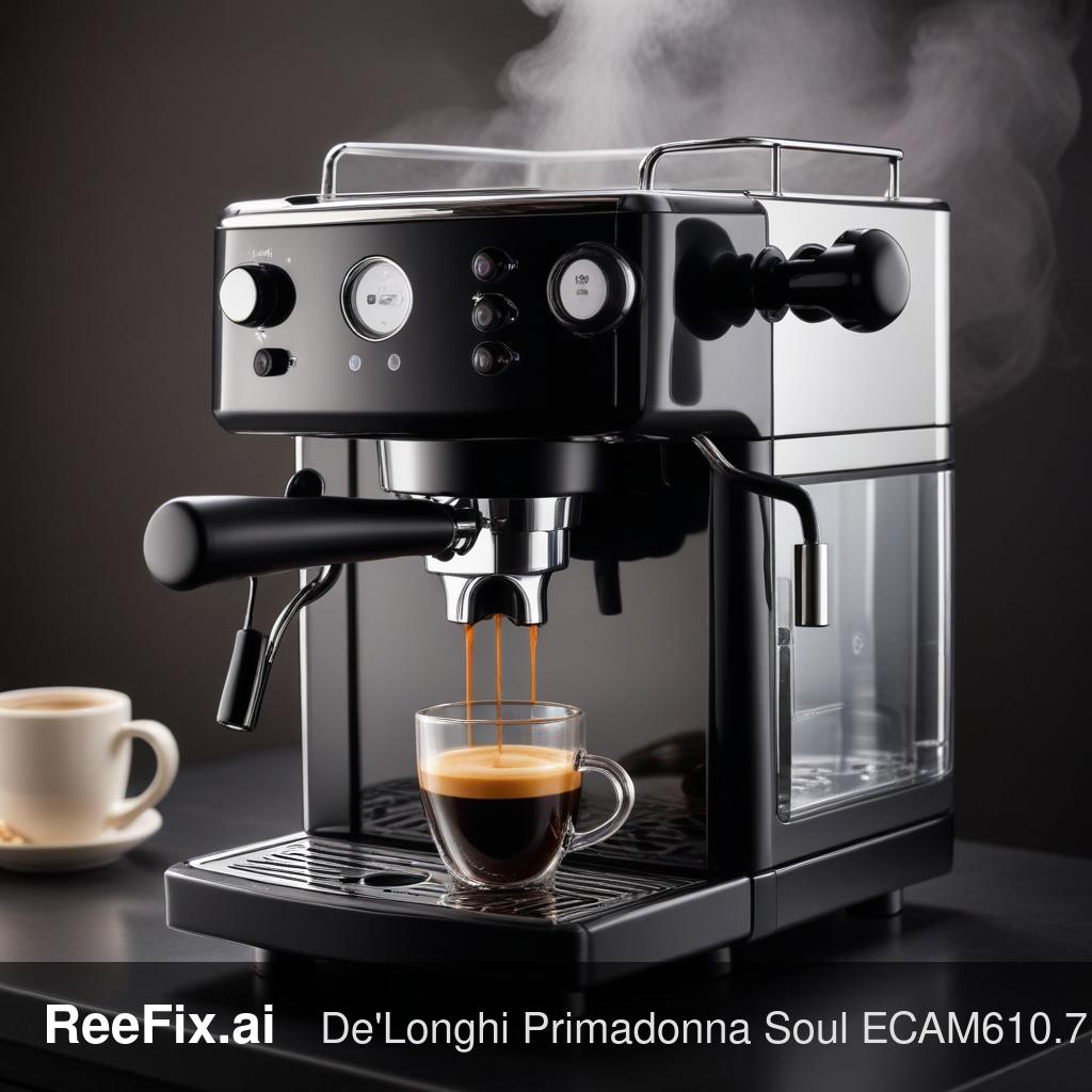 Diagnostic image: De'Longhi Primadonna Soul ECAM610.75: Grinder Blocked Error