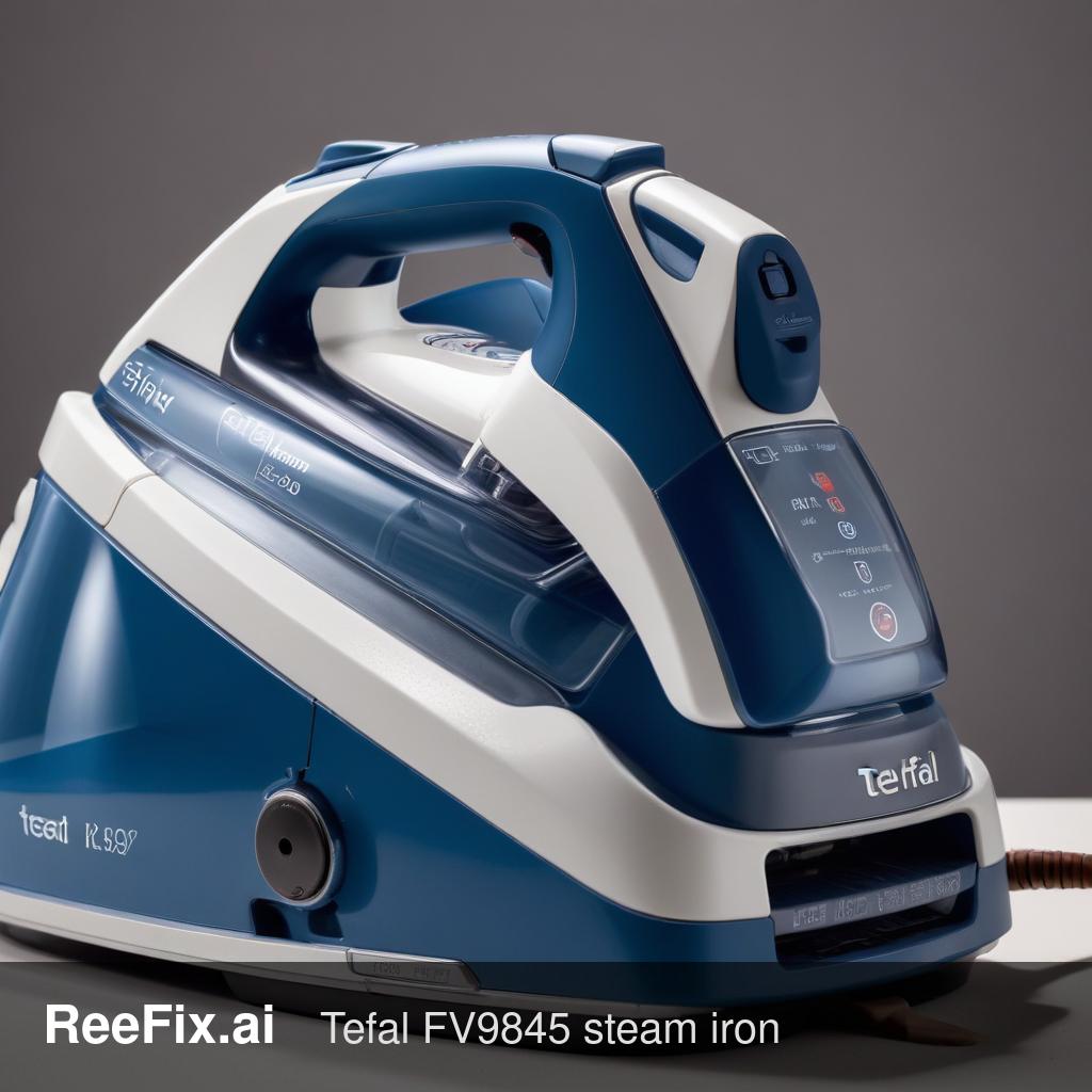 Diagnostic image: Tefal FV9845 Steam Iron Spitting Brown Water: Diagnosis Guide