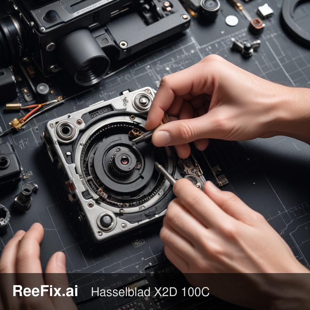 Diagnostic image: Hasselblad X2D 100C CFV Back Not Attaching: Diagnosis Guide