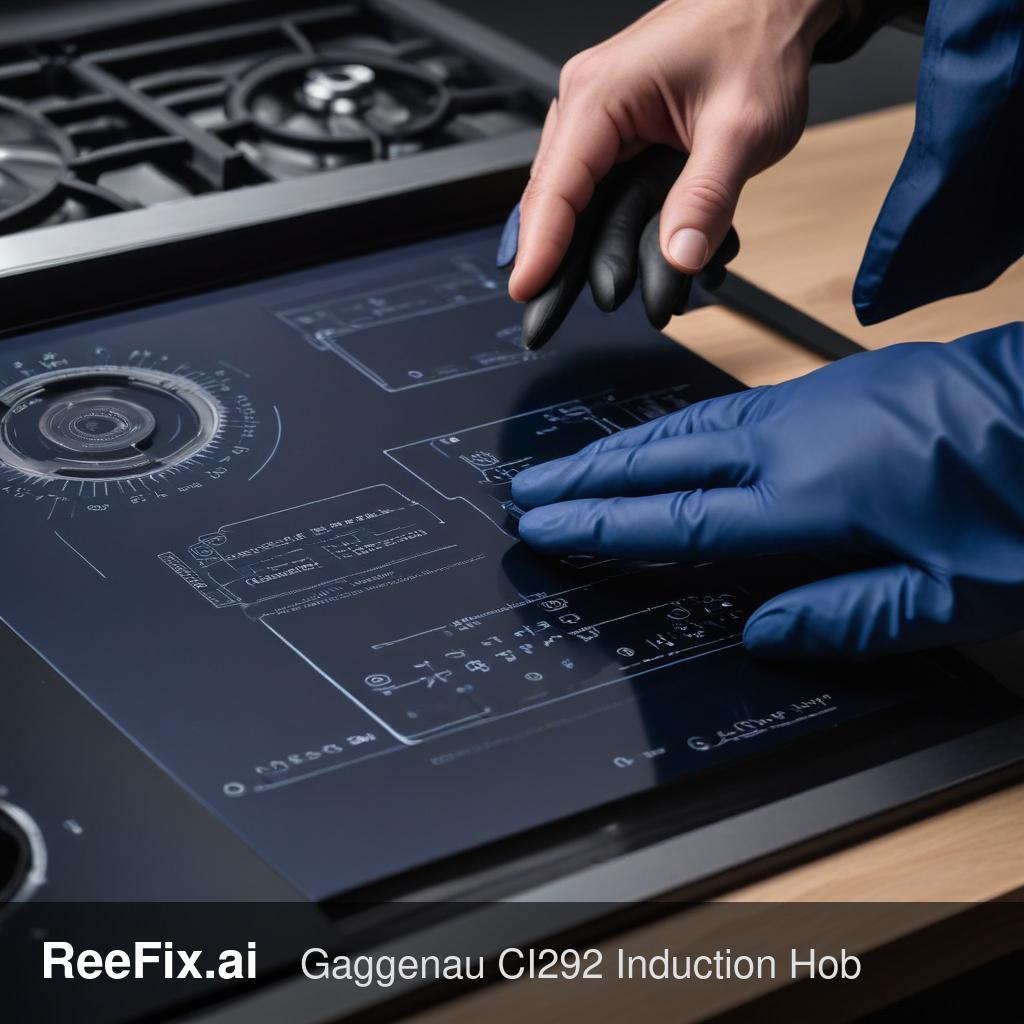 Diagnostic image: Gaggenau CI292 Induction Hob Error F: Diagnosis and Repair Guide