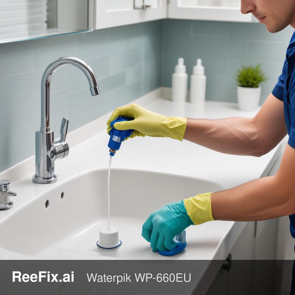 Diagnostic image: Waterpik WP-660EU Water Flosser Not Pulsating: Diagnosis and Repair Guide
