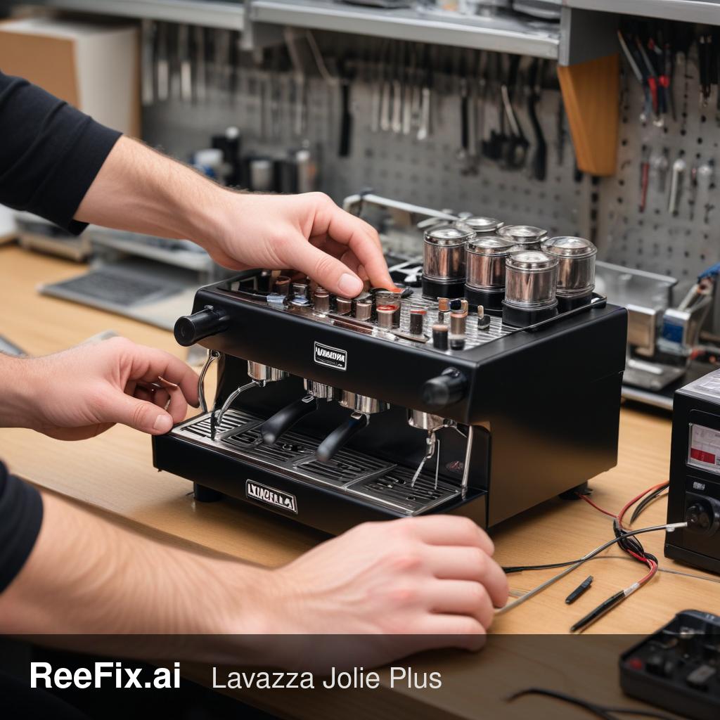 Diagnostic image: Lavazza Jolie Plus Coffee Machine Not Heating: Diagnosis Guide