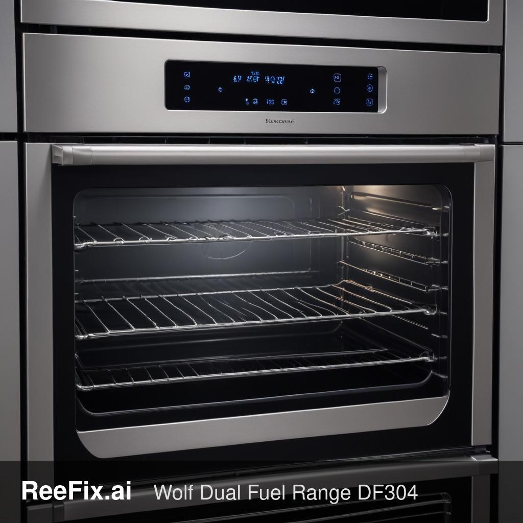 Diagnostic image: Wolf Dual Fuel Range DF304: convection fan not working
