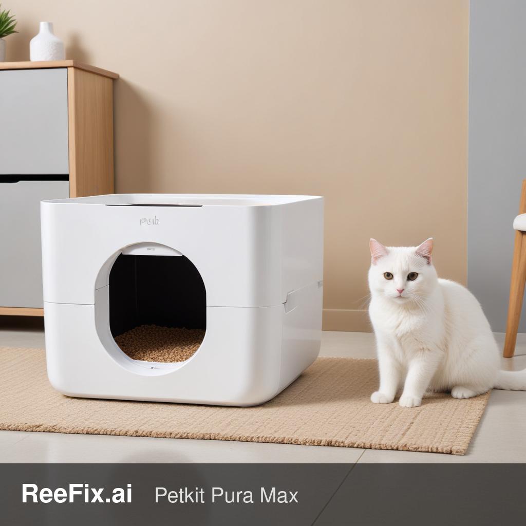 Diagnostic image: Petkit Pura Max: cylinder stuck and motor straining - Diagnosis