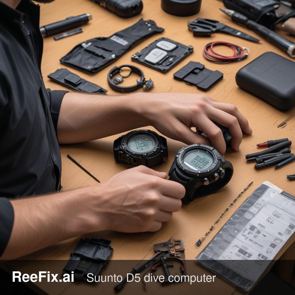 Diagnostic image: Suunto D5 Dive Computer Won't Turn On: Diagnosis Guide