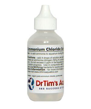 Dr. Tim's Aquatics Ammonium Chloride Solution for Fishless Cycling