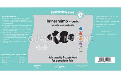 Brine Shrimp Plus Garlic Slice