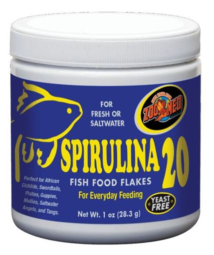 Spirulina 20 Fish Food Flakes