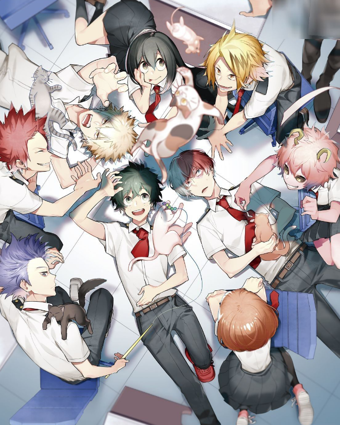 Au personajes bnha