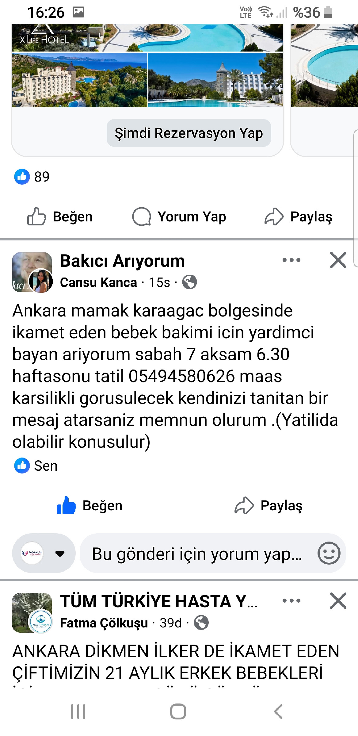 Özer Arslan paylaşım fotoğrafı