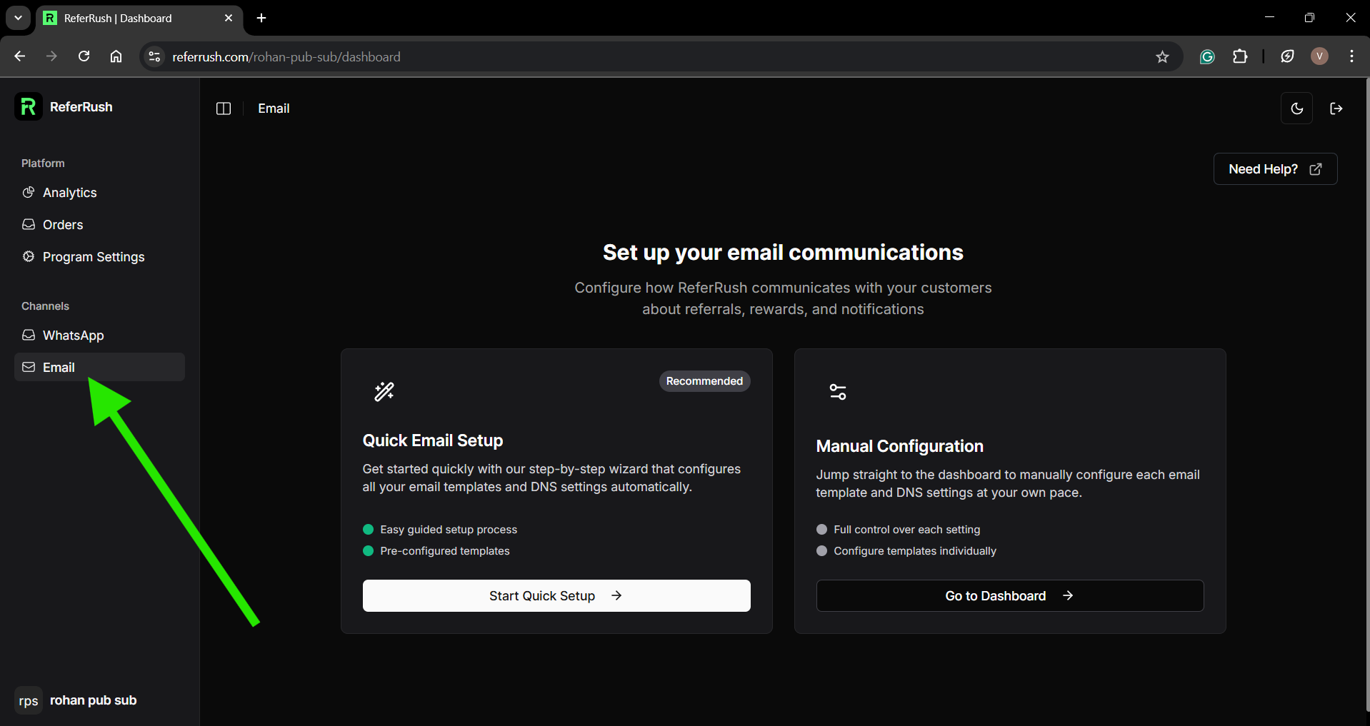 Upload Logo Step