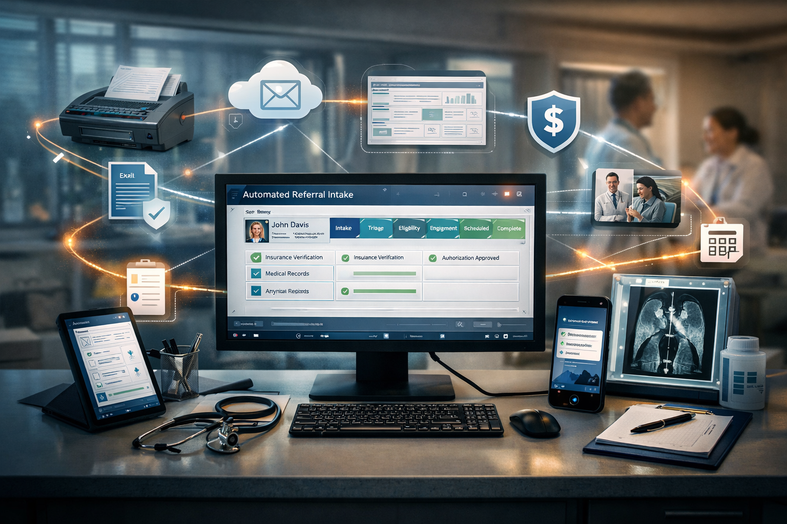 Automated Referrals in 2026: Why Specialty Clinics Need Intake Infrastructure, Not Just Digital Fax