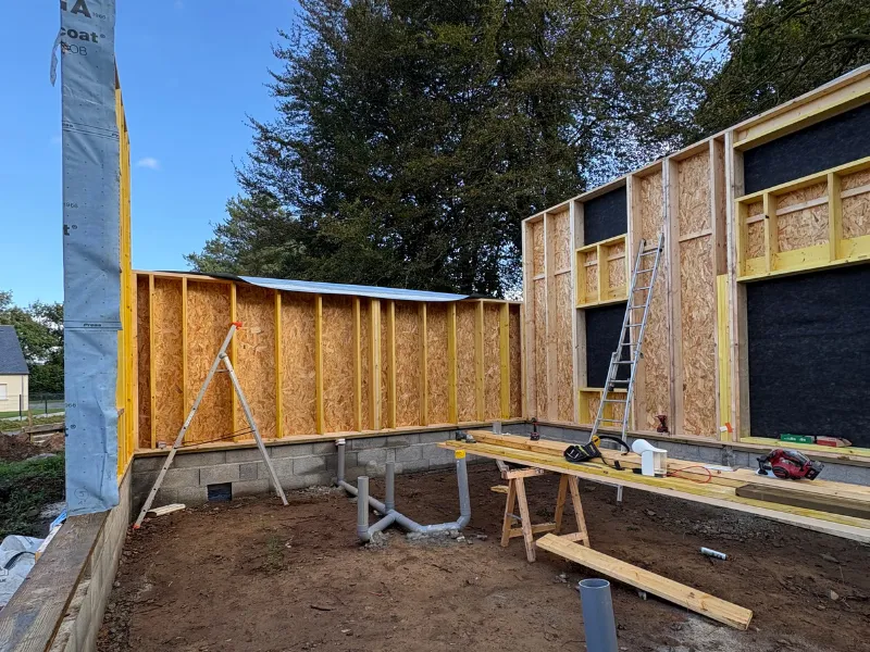 Construction ossature bois