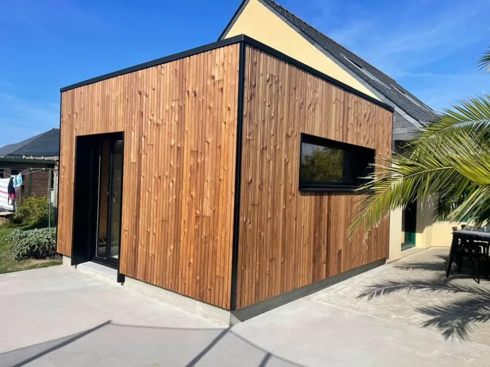 Extension ossature bois