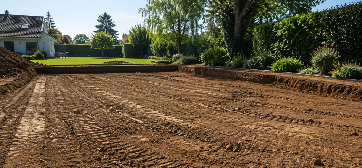 Travaux de terrassement et préparation de terrain