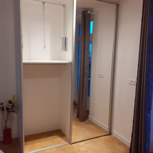 Rangement dressing bois