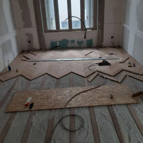 Parquet bois intérieur