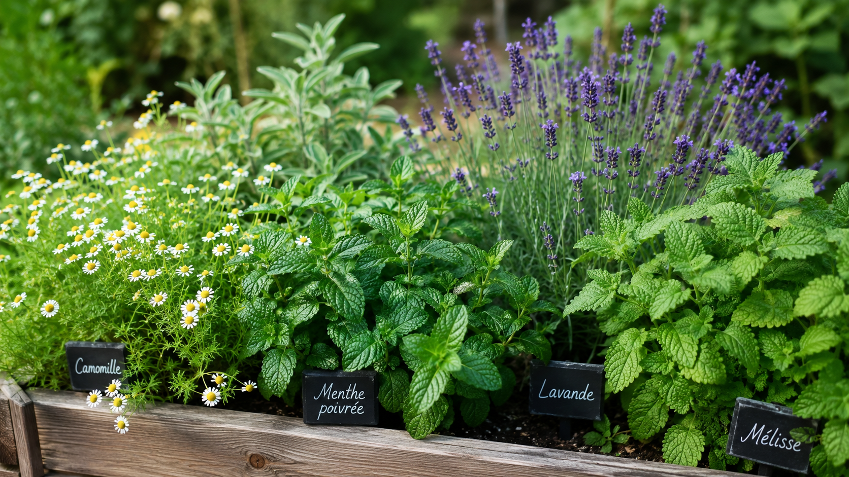 Mon potager de tisanes : quelles plantes associer pour réduire le stress ?