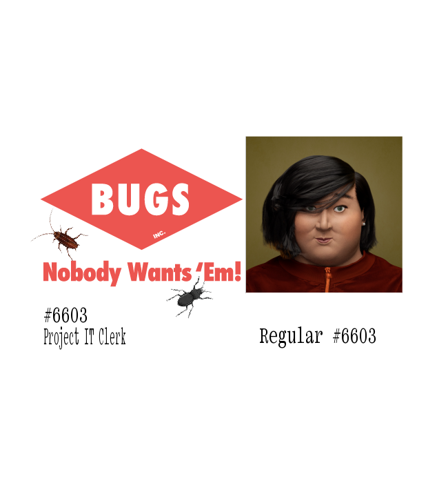 47.3 Ⓡ / week, Bugs Inc.