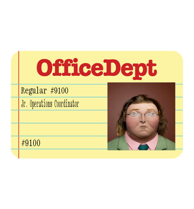10.75 Ⓡ / week, Office Dept.