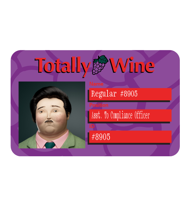 31.25 Ⓡ / week, Totally Wine