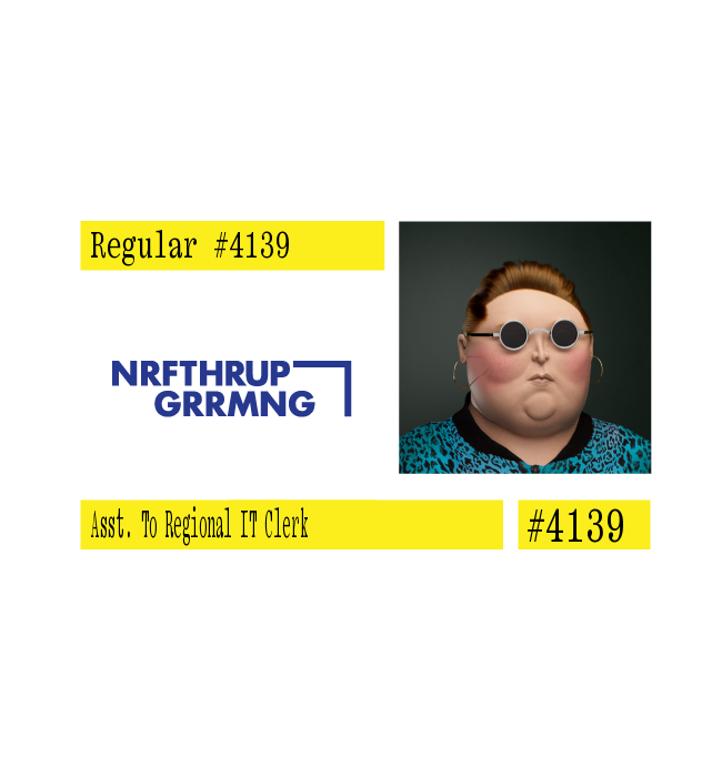 20 Ⓡ / week, Nrfthrup Grrmng