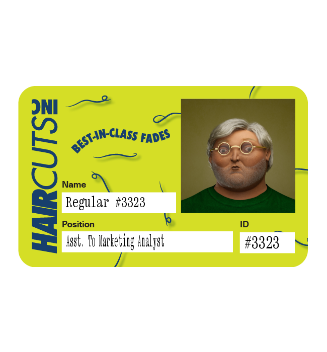 19.5 Ⓡ / week, Haircuts Inc.