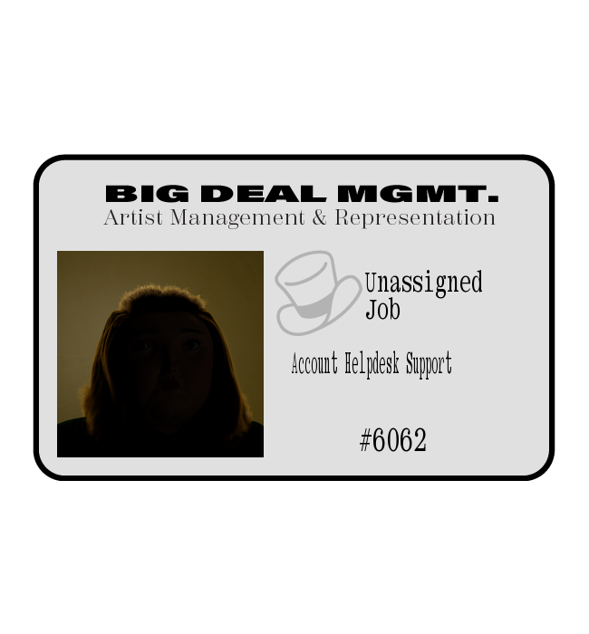 33.83 Ⓡ / week, Big Deal MGMT