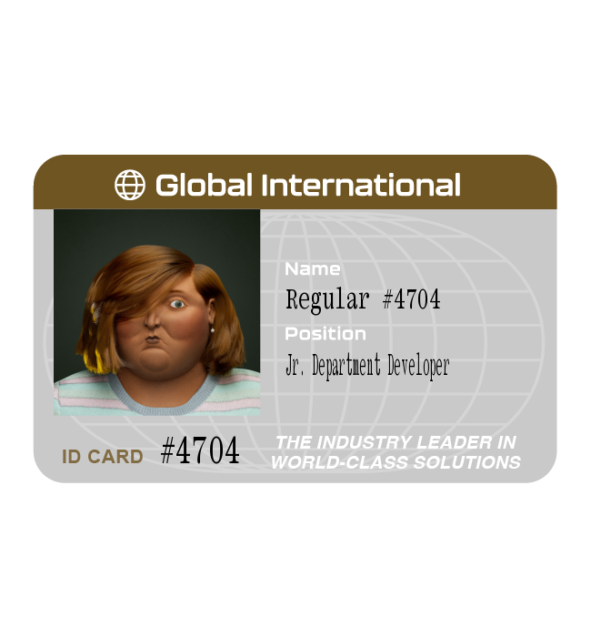 54.25 Ⓡ / week, Global International