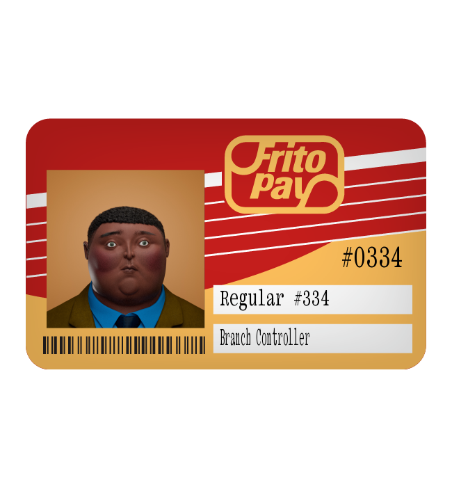 38.23 Ⓡ / week, Frito Pay