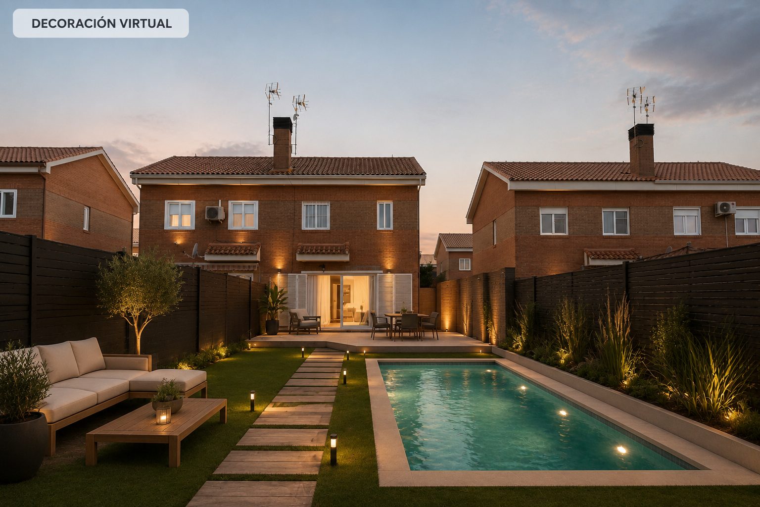 Precioso chalet pareado en Pioz.