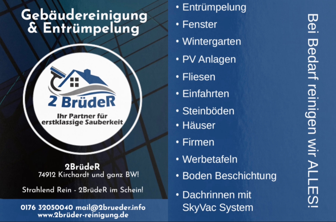 2BrüdeR Gebäudereinigung & Entrümpelung 