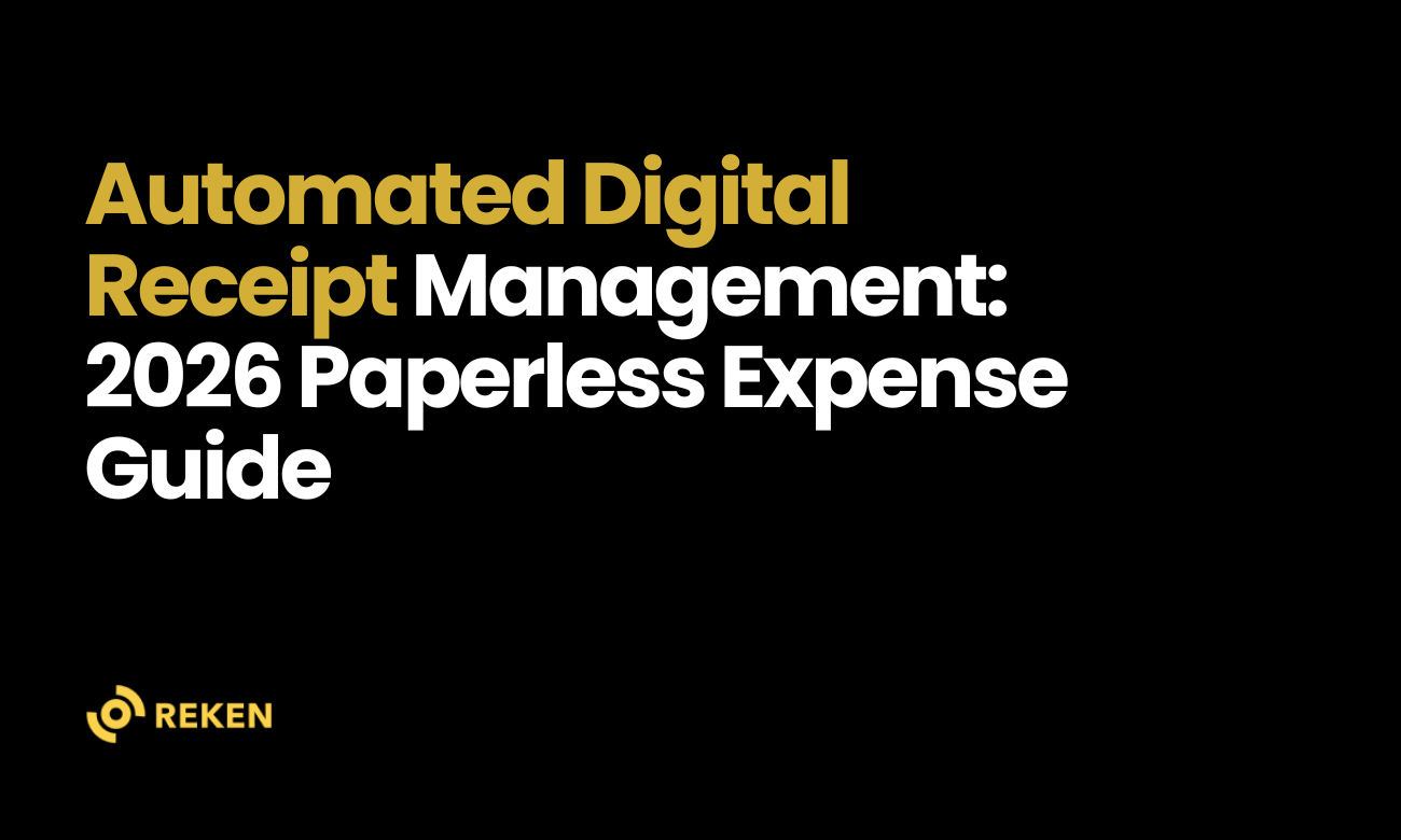 Automated Digital Receipt Management: A 2026 Guide to Paperless Expense Tracking