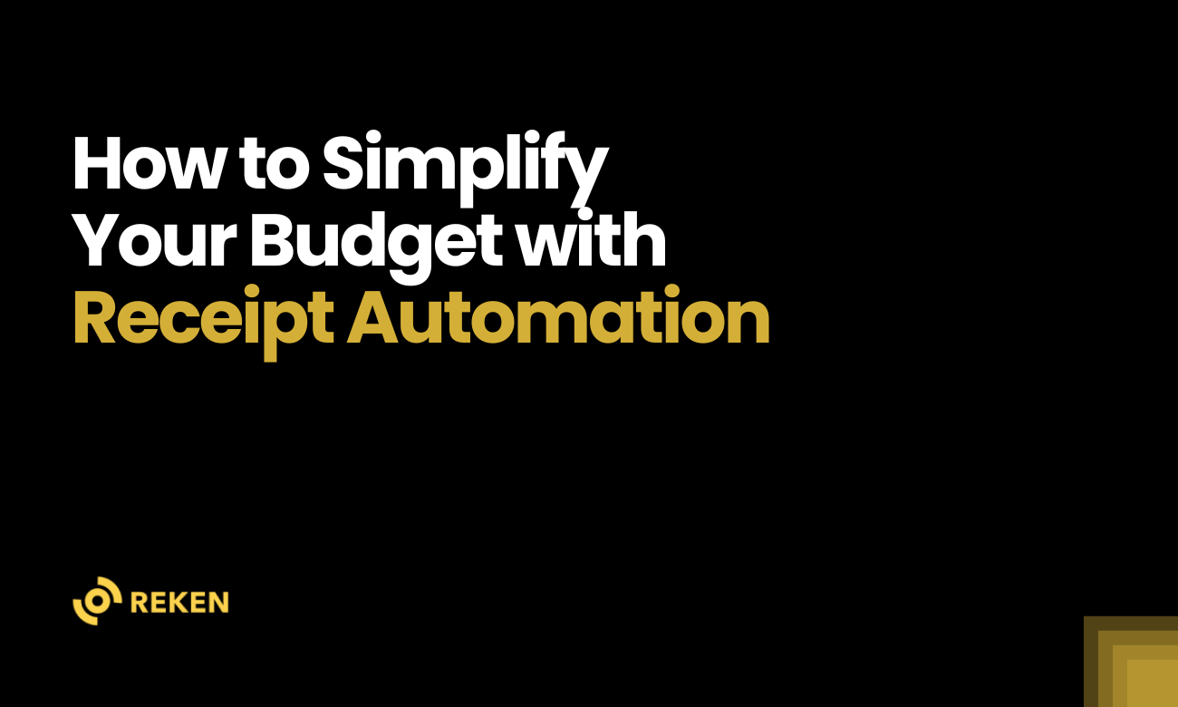 How to Simplify Your Budget with Receipt Automation