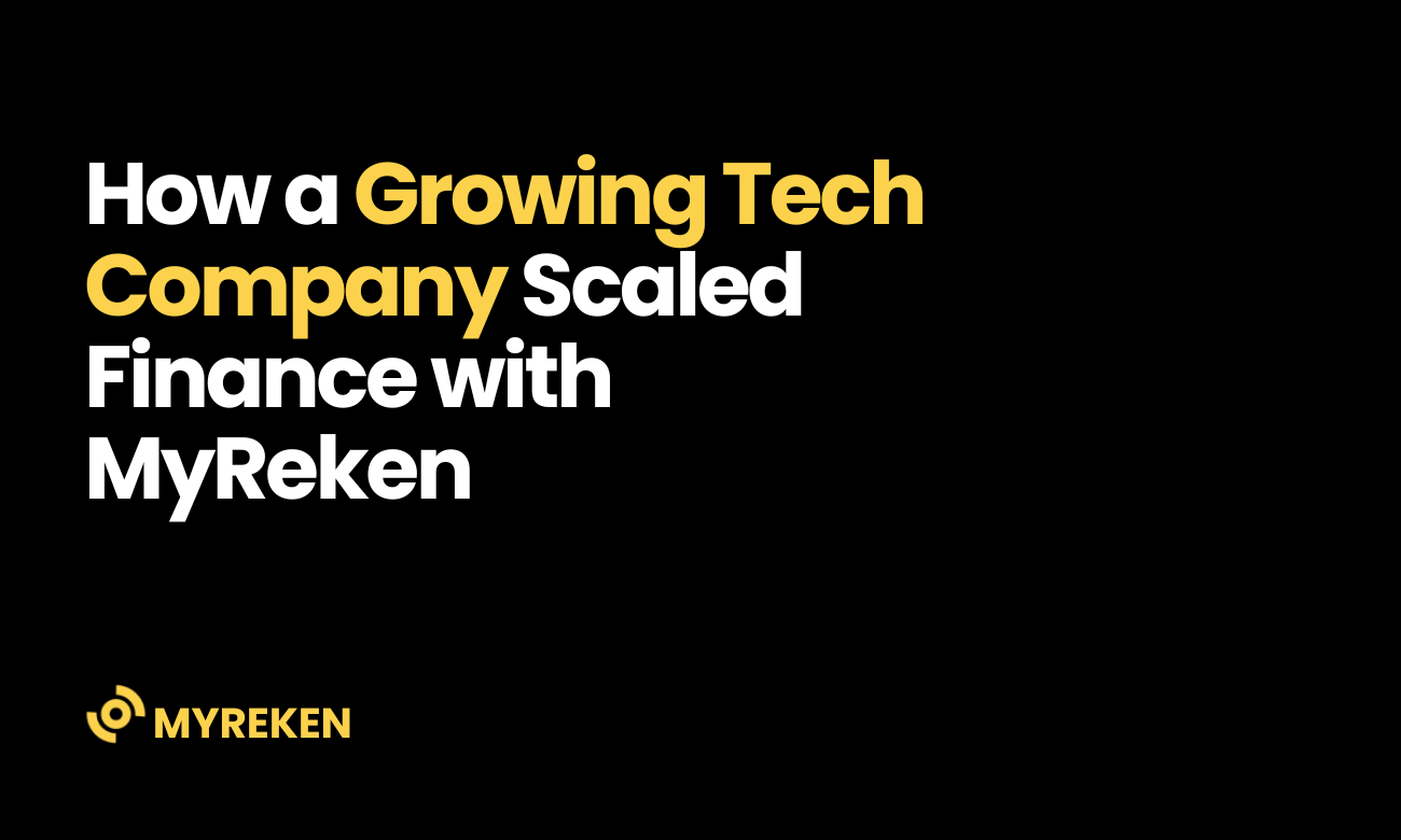 How a Growing Tech Company Scaled Finance with MyReken