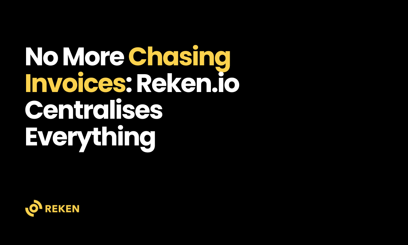 No more chasing invoices: How Reken.io centralised its customers, receipts, and reports