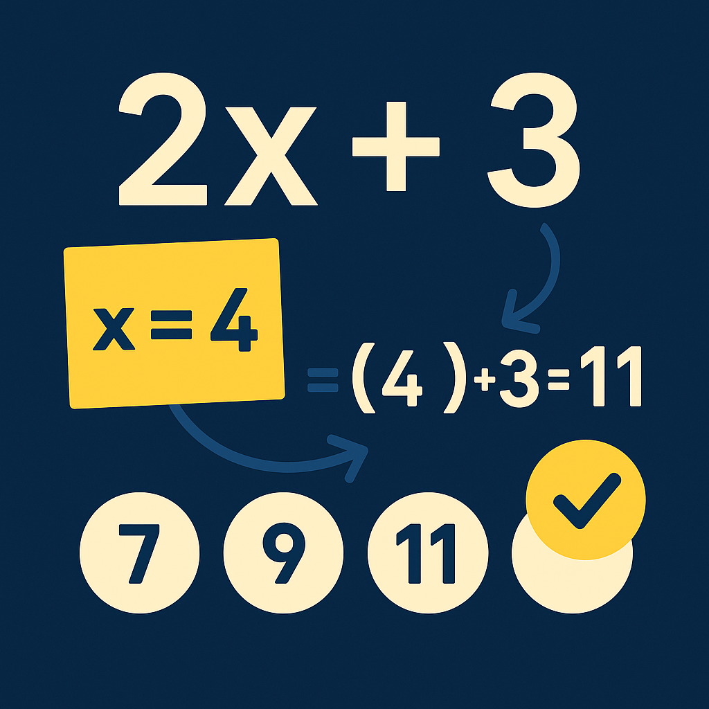 Substitute & Solve