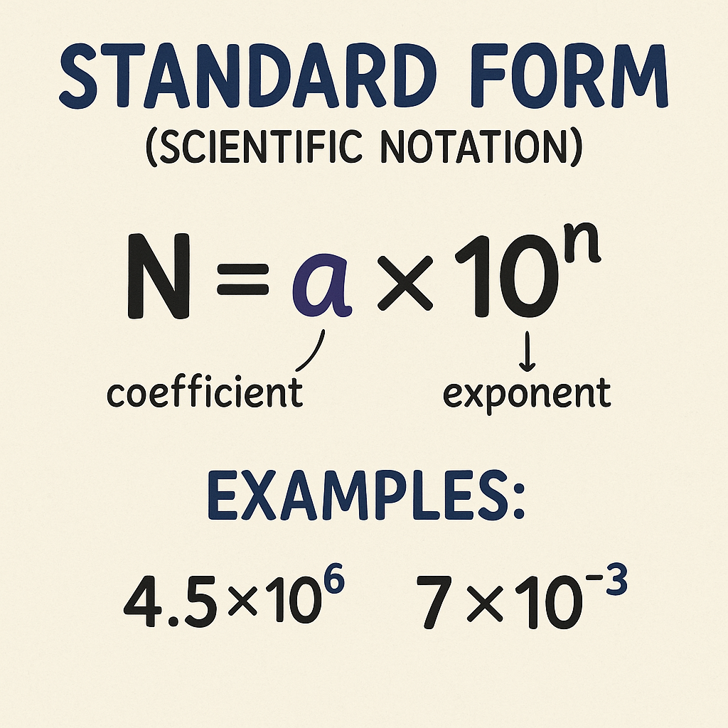 Standard Form (Scientific Notation)