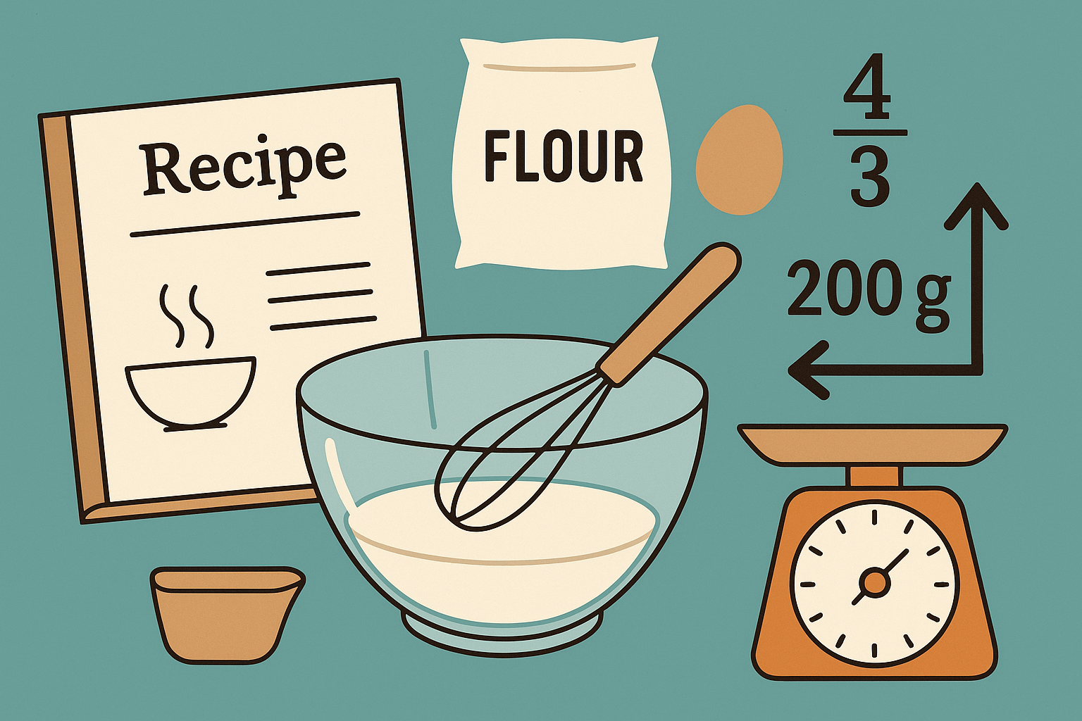 Recipes and Scaling — Proportion in Everyday Cooking