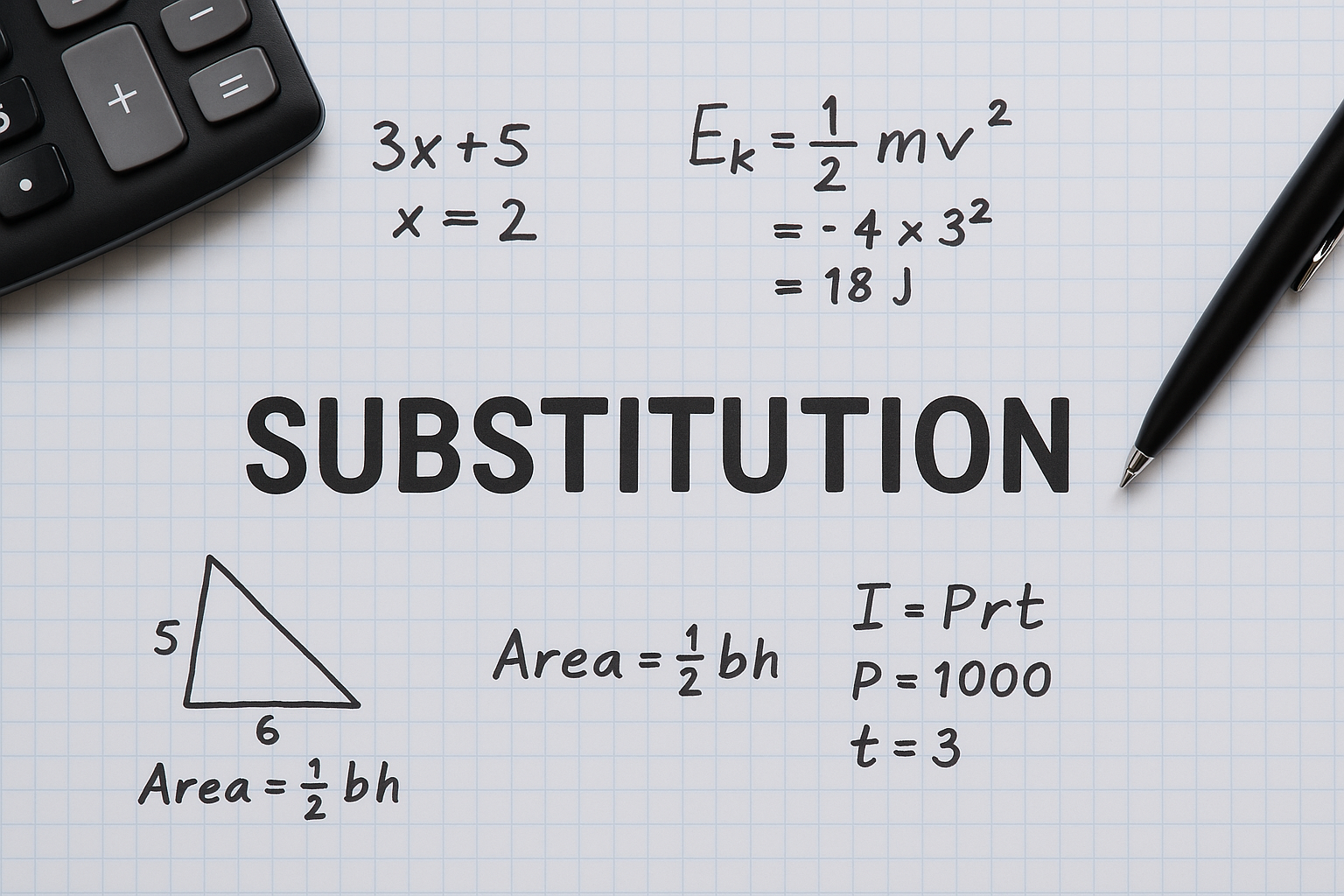 Mastering Substitution: GCSE Maths Guide to Expressions and Formulas