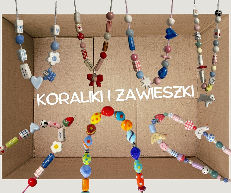ko.jpg — Ceramika. Zawieszki i koraliki do naszyjnika, Poznań