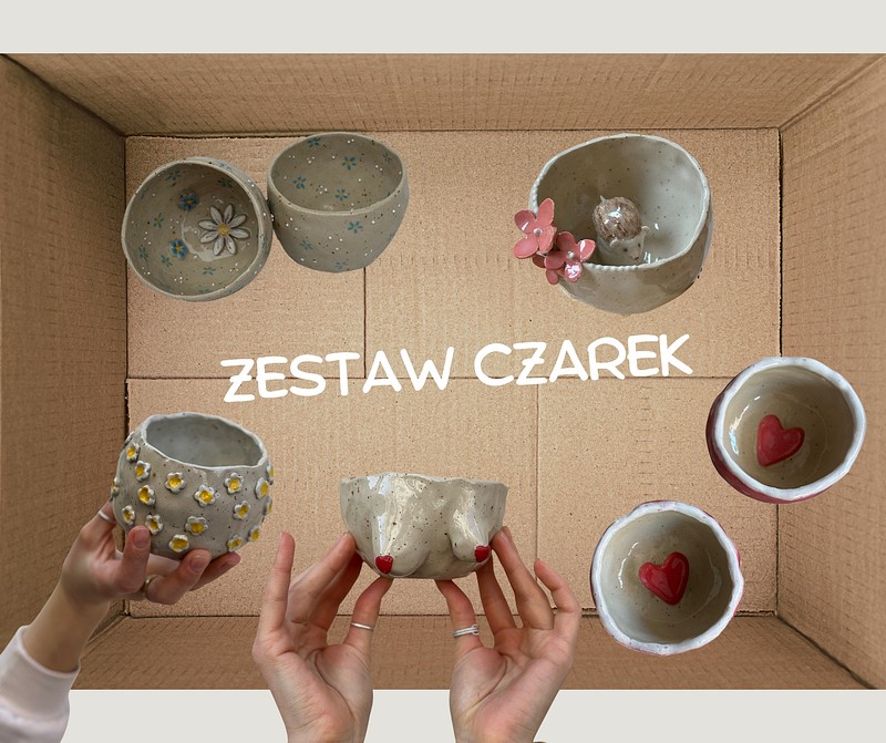 czarki.jpg — Ceramika. Zestaw dwóch czarek do matchy lub kawy, Poznań