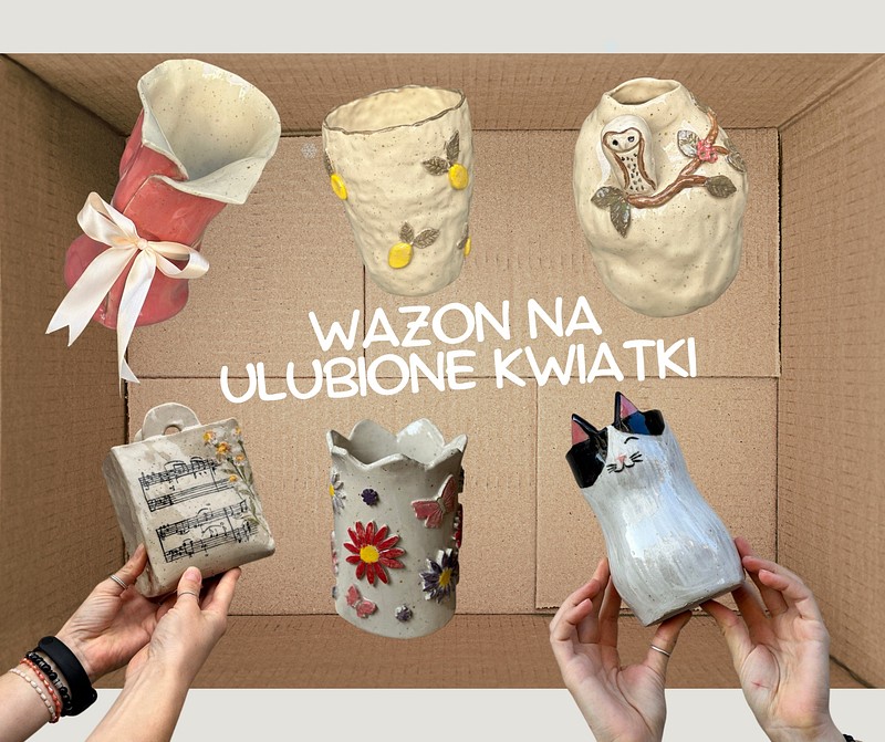 waz.jpg — Ceramika. Wazon na ulubione kwiaty, Poznań