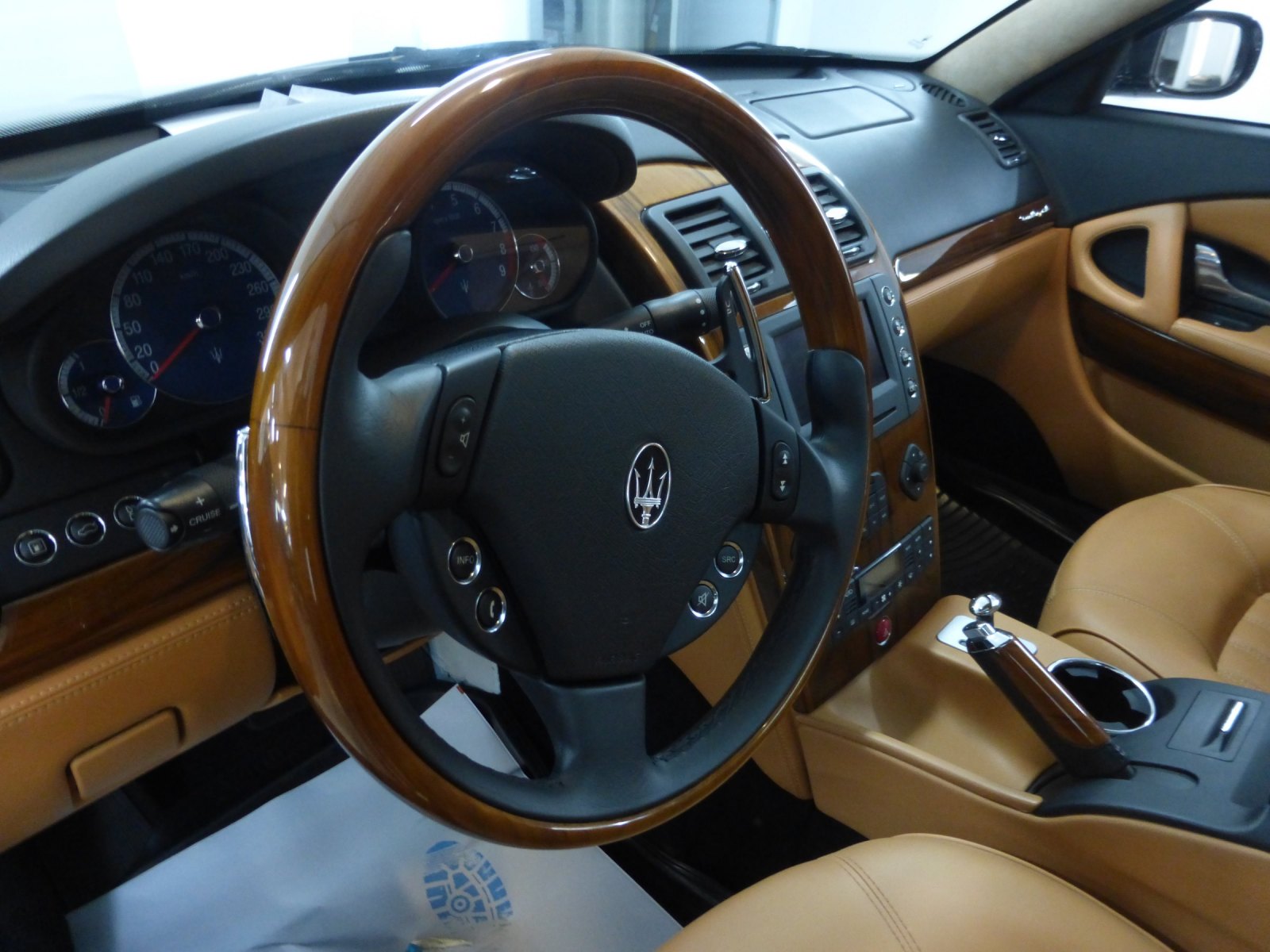 Restored car interior