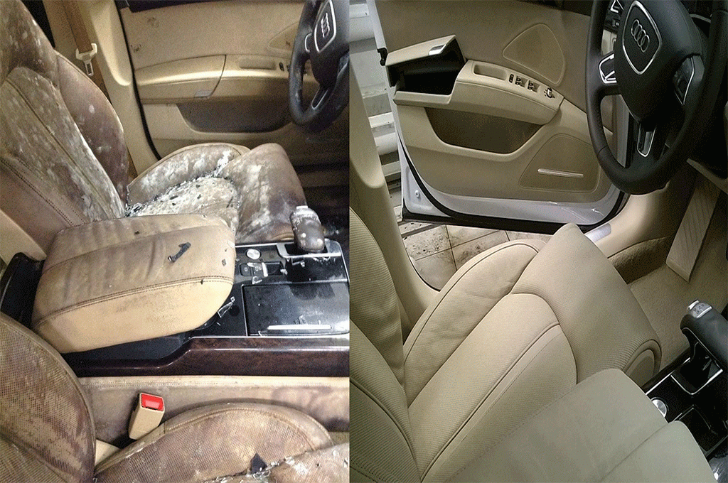 Car upholstery repair