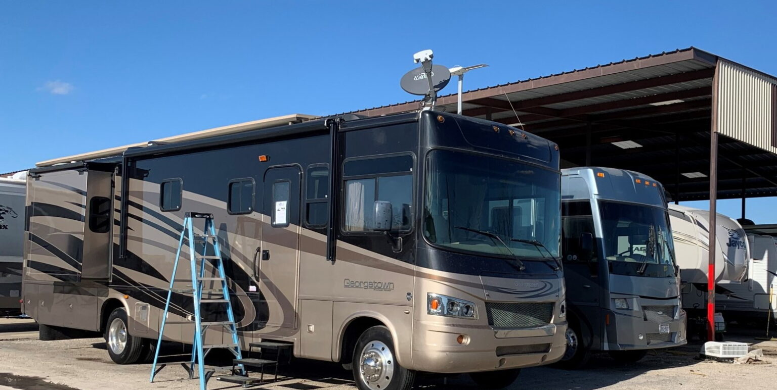 RV upholstery restoration
