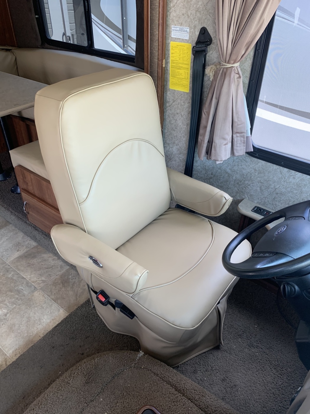 Repaired RV seating