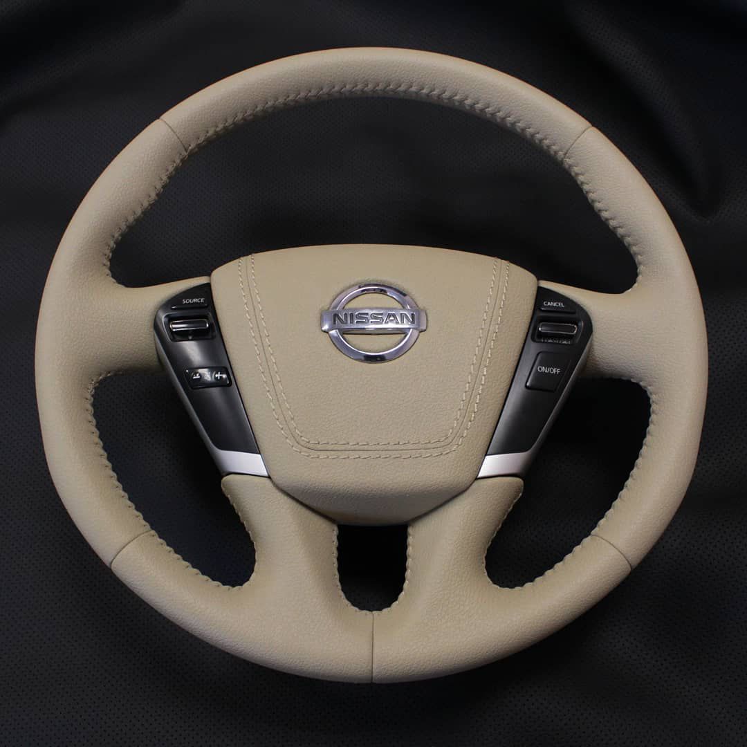 Leather steering wheel repair