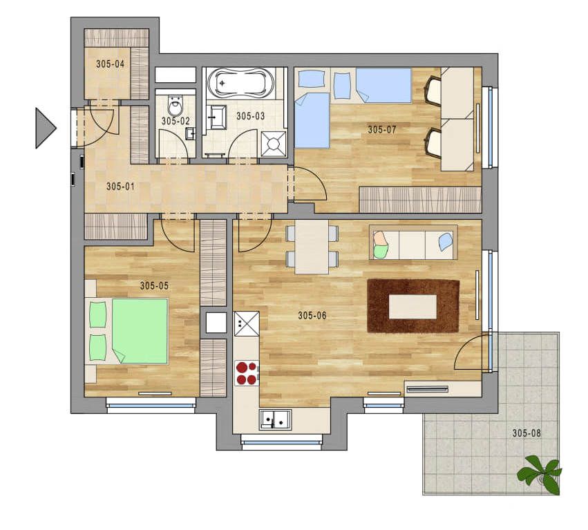 Floor plan 1