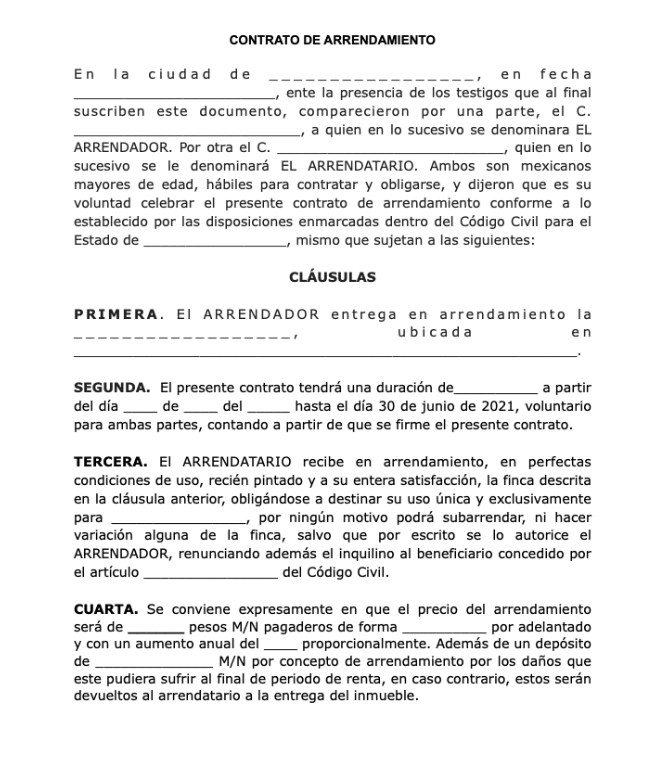 Reglamento o Contrato